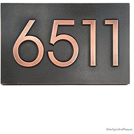 Special Lite Products Special Lite Products MP-454-MOC Side Mounting Address Plaques; Mocha MP-454-MOC